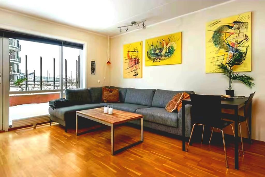 Cozy Cove At Solsiden - 2Br Familyfriendly Daire Trondheim Dış mekan fotoğraf