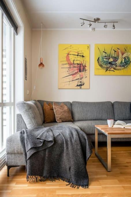 Cozy Cove At Solsiden - 2Br Familyfriendly Daire Trondheim Dış mekan fotoğraf